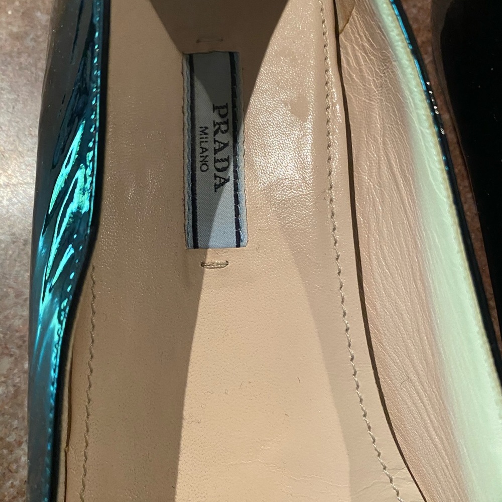 Prada leather ballerina flats Size 38.5/7.5 - Picture 4 of 5
